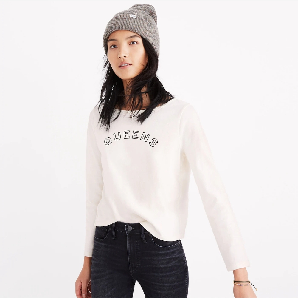 Madewell Queens long sleeve top